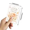 Compra directa transfronteriza de 18 tarjetas de frases florales en inglés, curativas e inspiradoras, tarjetas de texto con mensajes decorativos de aliento conmovedor
