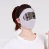 Máscara Protectora para Ojos con Protector Solar para Mujeres Cara Completa Verano A prueba de Viento, Arena y Rayos UV Ciclismo a Prueba de Insectos Delgada Sombrilla Máscara de Seda de Hielo