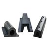 Defensa de caucho tipo D, plataforma de descarga semicircular, protección de pared de muelle, puente de muelle, bloque anticolisión, defensa SA marina