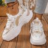 Zapatos Deportivos Casuales Transpirables de Malla Dopamina Torre Mujer Ins Tendencia Nuevos Combinan con Todo Aumentados Zapatos Deportivos para Mujer