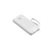 Venta al por mayor transfronteriza Fuente de alimentación móvil 20000 mAh Gran capacidad Mini Power Bank con cable incorporado Regalo Logo personalizado