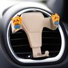 Nuevos adornos de resina de Pikachu para coche, adornos de dibujos animados para la consola central del coche, decoraciones para la pantalla de navegación, adornos de cabeza que se mueven