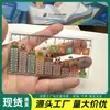 Nueva mini regla transparente, regla de bolsillo, regla del tamaño de la palma para estudiantes, tabla de multiplicar, en stock