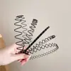 Pinza Deportiva Antideslizante para Cabello Ondulado de Hombre Aro de Pelo Moderno para Cabello Largo Sujeción Simple para Recogido Banda para el Cabello