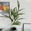 2026 Nuevo Modelo Plantas Verdes Artificiales Hierba de Espárrago Asparagus Asparaginea Decoración de Boda Flores Falsas Verdes Paisajismo Fotografía Plantas Verdes Estilo Bosque