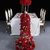 Decoração de Aniversário Flor de Cascata Flor de Mesa Flor Artificial Flor Falsa Ornamentos para Vitrine Cena de Arte Floral de Recepção de Casamento Paisagismo