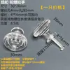 Manija de Cristal Acrílico Transparente con Tornillos, Manija de Perilla de un Agujero M4, Manija de Cubierta de Puerta, Manija de Puerta de Caja, Manija Colgante