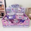 Nuevo Set Divertido de Arcilla DIY Oficial de Hello Kitty para Niños, Gel de Burbujas para Aliviar el Estrés, Set de Arcilla de Colores Slime Famoso en Internet
