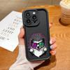 Emery para iPhone 15 ProMax Funda de Silicona Esmerilada Antideslizante Creativo Graffiti de Erizo