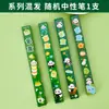 Caneta Fofa Panda Caixa Surpresa Papelaria Desenho Animado Estudante Caixa Surpresa Caneta Gel Alto Valor de Cor Caneta Pincel Presente Surpresa