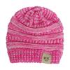 Gorro de bebé otoño e invierno Europa y Estados Unidos nuevo gorro de punto de lana para niños recién nacidos gorra con etiqueta MOK 16 colores