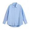 Camisa Listrada Estilo College para Jovens Rumeng Outdoor para Homens, Outono Versátil Casual para Deslocamento na Rua Manga Longa
