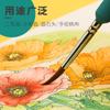 Pluma estilográfica Wei Zhuang G130 Wolf Hook Line, pluma de acuarela de pelo suave, para pintura al óleo, pluma de dibujo a mano extremadamente fina, pluma Gook
