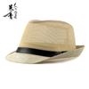Sombreros de saludo para hombres y mujeres al por mayor, sombreros de jazz de moda británica, sombreros de sol de playa para personas de mediana edad y mayores, sombreros de jazz retro simples