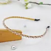 Diadema de perlas para mujer, accesorios para el cabello de novia, tejida a mano, pasador francés, puesto, diadema de corona de lazo coreana, venta al por mayor