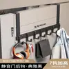 Gancho detrás de la puerta, sin perforaciones, perchero, estante para guardar ropa, gancho para abrigos de pared para el hogar, gancho para baño y dormitorio