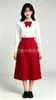 Uniforme de formatura, conjunto estilo faculdade, adequado para alunos do ensino médio e fundamental, para dia de educação física, uniforme escolar, coral, declamação de poesia e figurinos de apresentação