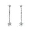 Pendientes de borlas Starburst para mujer, modernos, exquisitos, artísticos, diseño de nicho, de alta gama, elegantes, accesorios para orejas frescos y con estilo