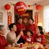 Globos de Papel de Aluminio Personalizables con Imágenes, Ambiente Festivo de Coca-Cola para Celebraciones de Año Nuevo, Regalos Promocionales para Centros Comerciales