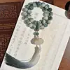Nueva Serie Estilo Chino Pulsera de Bodhi Rosa Lema de Seis Caracteres Doble Círculo Pulsera de Mano Cuentas Budistas Rosario Al por Mayor