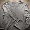 Camisas de Manga Larga de Nuevo Estilo Transfronterizas para Mujer, Tops Cortos Personalizados de Moda Callejera Americana para Chicas Calientes al por Mayor