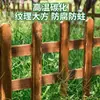 Jardim Gramado Canteiro de Flores Corrimão de Madeira Anti-corrosão Guarda-corpo Cerca Barreira Pequena Cerca Quintal