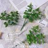 Eucalipto Plantas Verdes Falsas Simuladas Ramas y Hojas Simuladas Arreglo Floral Paisajismo Guía de Camino para Boda Decoración de Arreglo para Boda Venta al por Mayor