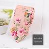 Casual Trendy Impresso Gravata De Algodão 6cm Seta Gravata Dos Homens Estilo Floral Spot Direct Gravata De Flores