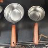 Panela Anti-respingo de Óleo de Aço Inoxidável 316 Panela Suplementar Doméstica para Leite Panela de Óleo Quente para Fritura na Cozinha Mini Panela Anti-respingo de Óleo