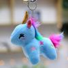 Colgante de Peluche Muñeca de Caballo Juguete Llavero Decoración de Mochila Muñeca de Máquina de Garra Muñeca de Unicornio Famosa en Internet de Máquina de Garra