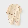 Mameluco para Recién Nacido, Traje de Mariposa para Bebé, Traje de Monje para Recién Nacido de Cuatro Estaciones, Traje para Gatear, Ropa para Bebé con Velcro