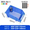 Caja de piezas en ángulo antiestática engrosada, caja de almacenamiento de estante modular, caja para materiales de tornillos de ferretería