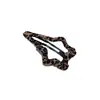 Corea del Sur Dongdaemun Moda Retro Estampado de Leopardo Pinza BB Pinza para Flequillo Pinza Lateral Simple de Temperamento Pinza para el Pelo Roto Pinza para el Pelo Pinza para el Pelo