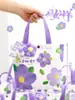 Bolsa de Lona para Lembrancinha de Aniversário Infantil Bolsa de Lona de Monstro Bola de Pelo Elfo Desenho Animado Bolsa de Mão com Padrão Engraçado de Desenho Animado