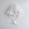 Sombrero de Verano Qiunan para Niños, Sombrero de Pescador Delgado de Encaje para Niñas, Sombrero de Palacio para Bebés, Sombrero de Sol con Protección Solar para Niñas y Bebés