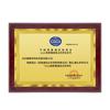 Medalla de Lámina Dorada Placa de Autorización Hecha a Medida Base de Madera Placa de Cobre Placa de Honor Hecha a Medida Certificado de Honor Premio Placa Conmemorativa