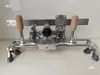 Lijadora de banda completamente nueva con soporte para amoladora angular con abrazadera en V, herramienta multifuncional de mano para empuje plano de acero inoxidable para bricolaje