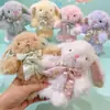 Coelho Wendy Original Novo Estilo Chinês Laço 6 polegadas Pingente de Pelúcia Chaveiro Boneca Fofa para Pendurar na Bolsa