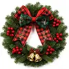 Cinta de Cuadros de Copos de Nieve Navideños Cinta para Lazos de Regalo DIY Decoraciones para Árbol de Navidad Decoraciones