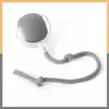 Juguete de Silicona para Masticar Mascotas, Bola Interactiva Brillante