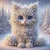 Frete Grátis Tamanho Grande Pintura com Diamantes Diamantes de Formato Irregular DIY 5D Diamantes Brilhantes Desenho Animado de Animal Atravessando Fronteiras Atacado Pintura Adesiva Mais Vendida