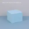 Accesorios de fotografía de cubo fotografía comida madera se puede fijar arco geométrico lavable adornos serie roja y blanca