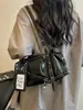Bolso Tote de Cuero Aceitoso y Encerado Transfronterizo Retro de Gran Capacidad 2026 Nuevo Bolso de Hombro Único de Moda con Personalidad Bolsos de Nicho