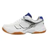 Zapatillas de Bádminton Transfronterizas, Zapatos de Hombre, Zapatillas Transpirables de Tenis de Mesa, Zapatos Antideslizantes que Absorben los Golpes para Mujer, Zapatos de Competición y Entrenamiento, Zapatillas de Tenis para Adultos