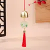 Festival do Meio Outono Fogos de Artifício Comemorativos Feitos à Mão Lua Cheia Plenitude Coelho de Jade do Meio Outono Palácio Sino Pingente Novo Estilo Chinês Estilo Antigo Sino de Cobre Borla Ornamento Pendurado