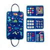 Dinosaurio Azul Montessori Educación Temprana Libro Silencioso 22x28cm Animales Marinos Infantiles Juguete Educativo Cognitivo