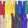 Zíperes de Nylon Fechados #3 em Estoque para Calças, Almofadas, Têxteis Domésticos, Brinquedos de Pelúcia, Necessaires, Zíperes Lisos com Travamento Automático para Roupas