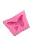 Molde para Caramelos Mariposa Flip de Chocolate Herramientas para Hornear Pasteles Adornos de Yeso para Aromaterapia Molinillo Manual de Silicona de Grado Alimenticio