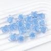 Cor Doce Trevo de Quatro Folhas Transparente Cor Interna Contas Meio Contas DIY Corda de Cabelo Infantil Corrente de Celular com Contas Pingente de Carro Acrílico
