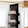 Bolsa de almacenamiento para colgar en la pared, de tela, a prueba de polvo, para el hogar, armario, cocina, bolsa de almacenamiento